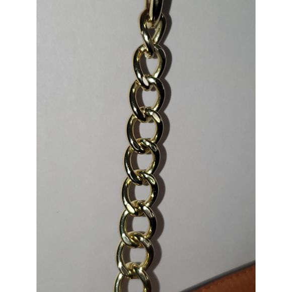 Anne Klein Crossbody Shoulder Bag Polka Dot Adjustable Strap Faux Leather Spring - Picture 8 of 16